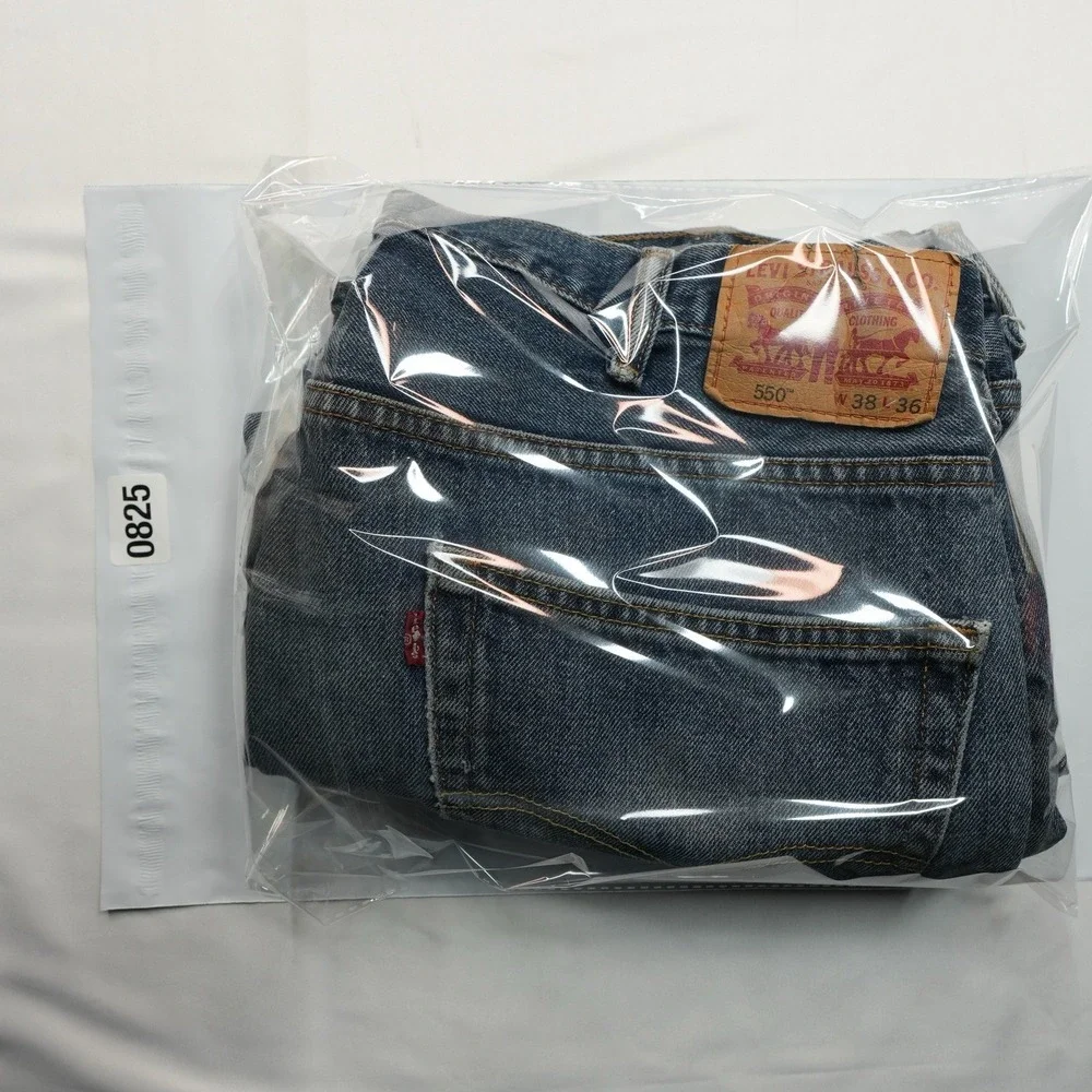Levi's 550 Jeans Men's Size 38x36 (fit 36X34) Blue Denim Straight Leg Fit‎